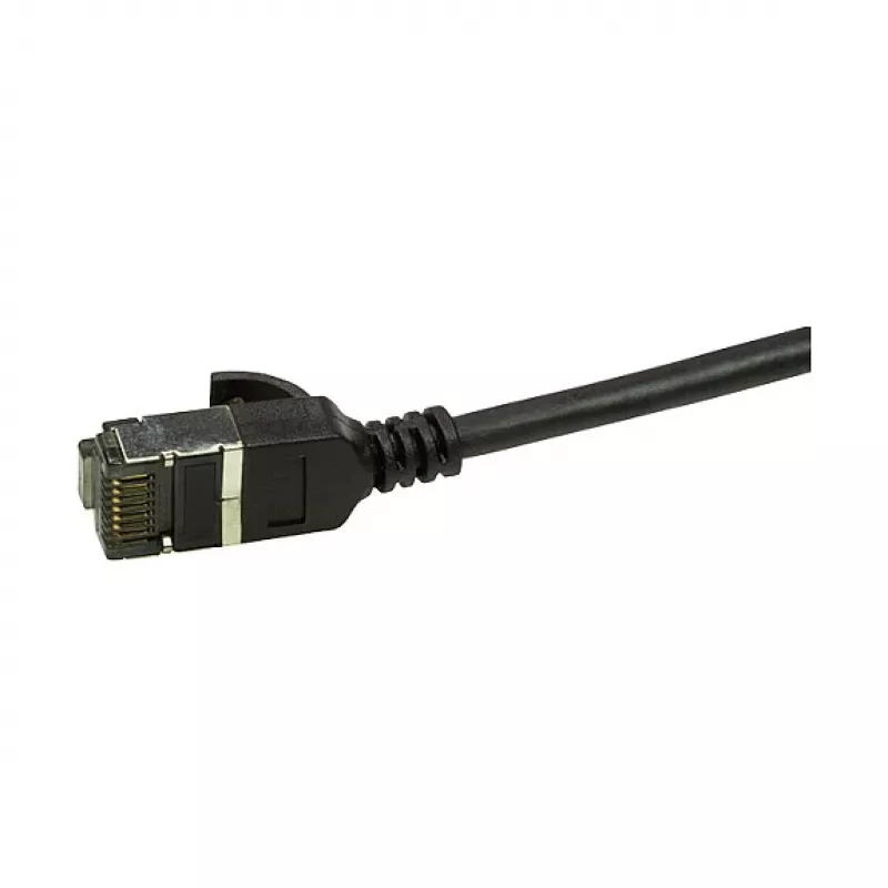 LogiLink Ultraflex SlimLine Cable de red Cat6a S/FTP, 2m, negro (CQ9053S)