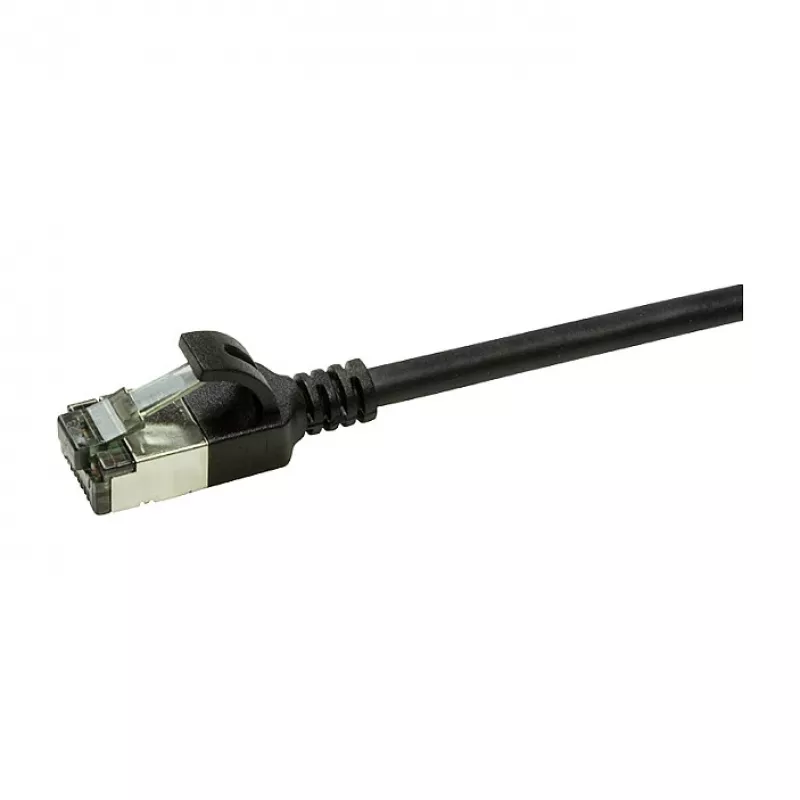 LogiLink Ultraflex SlimLine Cable de red Cat6a S/FTP, 2m, negro (CQ9053S)