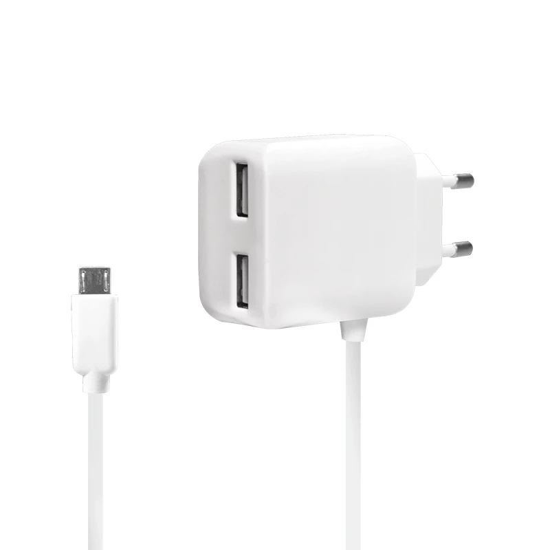 LogiLink Cargador USB universal de pared - Fuente de alimentación - 2,1 A - 2 puertos de salida (USB)
