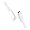 Logilink cable de extensión USB 2.0 USB-C (conector macho a conector hembra) – 100W PD, 480 Mbps, blanco, 2m