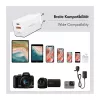 Logilink Cargador USB-A/C 65 W GaN, 1x USB-A (QC), 1x USB-C (PD), blanco