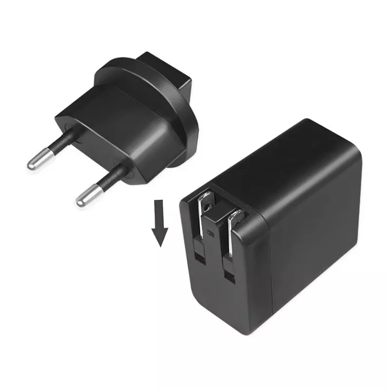 Logilink Cargador de viaje USB-A, 18 W, GaN, 1 puerto, 1x USB-A (QC), Negro