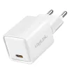 LogiLink Cargador USB-C 20 W GaN, 1 puerto, USB Power Delivery, blanco