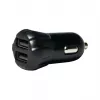 LogiLink set de cargador USB para coche, cargador de 2 puertos + soporte