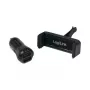 LogiLink set de cargador USB para coche, cargador de 2 puertos + soporte