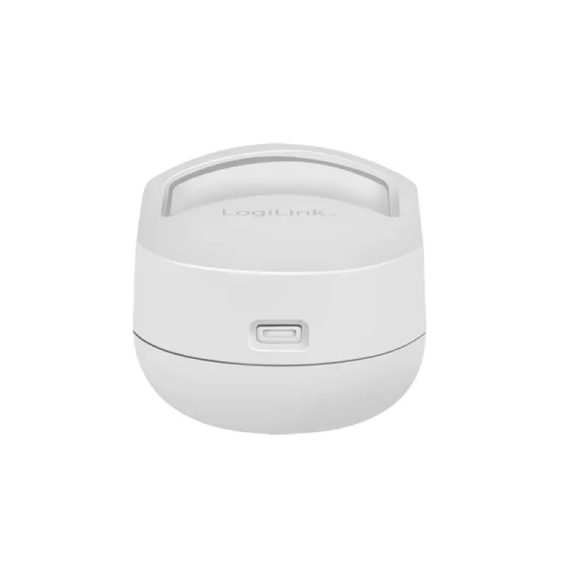 Logilink Sensor de movimiento PIR inteligente WiFi, compatible con Tuya, blanco