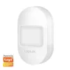 Logilink Sensor de movimiento PIR inteligente WiFi, compatible con Tuya, blanco