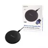 LogiLink cargador de sobremesa inalámbrico rápido 10 W base de carga Qi negra