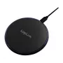 LogiLink cargador de sobremesa inalámbrico rápido 10 W base de carga Qi negra