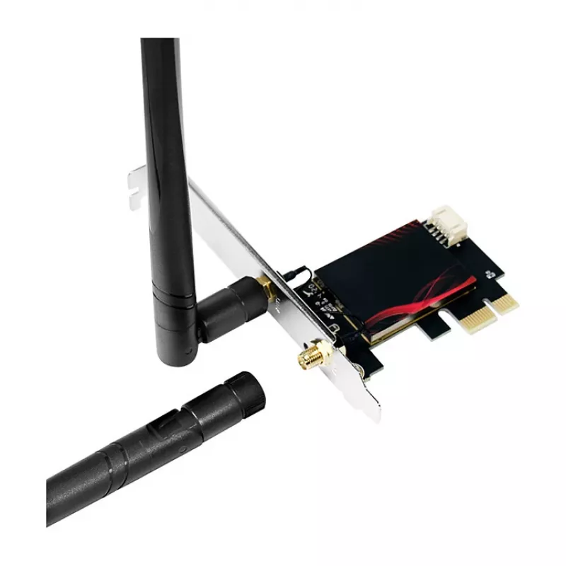 LogiLink WL0248 tarjeta PCI-Express Wi-Fi 6E con Bluetooth, 2,4/5/6 GHz
