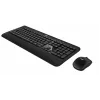 Logitech Advanced Combo set inalámbrico de teclado y ratón - negro