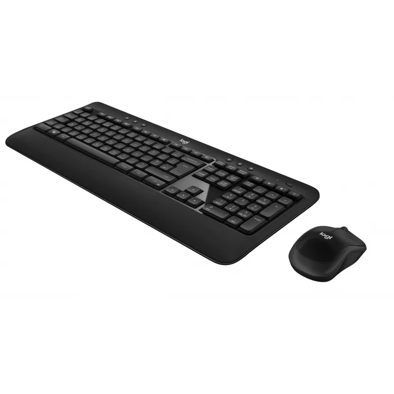 Logitech Advanced Combo set inalámbrico de teclado y ratón - negro
