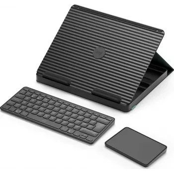 Logitech Casa Pop-Up Desk - Conjunto portátil de teclado y touchpad