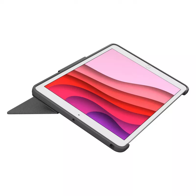 Logitech Combo Touch funda con teclado y folio con trackpad para Apple iPad 10,2