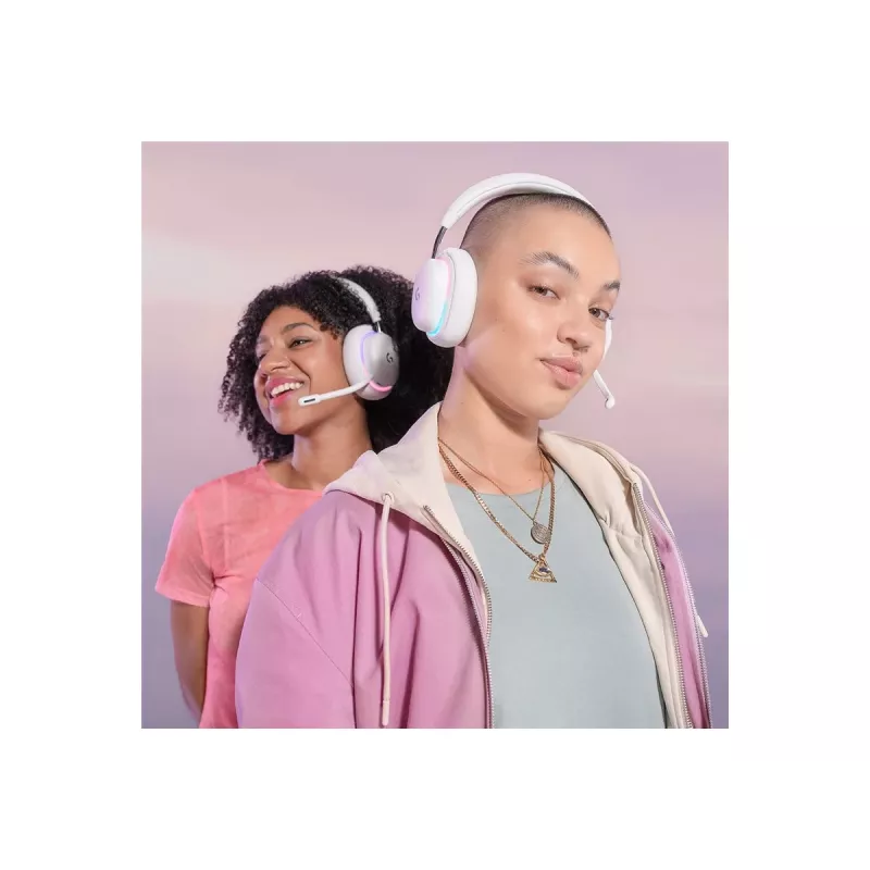 Logitech G G735 Auricular gaming inalámbrico - White Mist