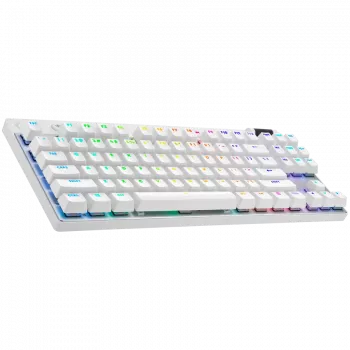 Logitech G PRO X TKL Teclado gaming mecánico inalámbrico - distribución nórdica (QWERTY) - LIGHTSYNC RGB - interruptores táctiles GX Brown - negro