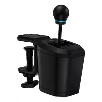 Logitech G RS H-Shifter - palanca de cambios en H con patrón en H para PC, PS4, PS5, Xbox One, Xbox Series X|S - negro