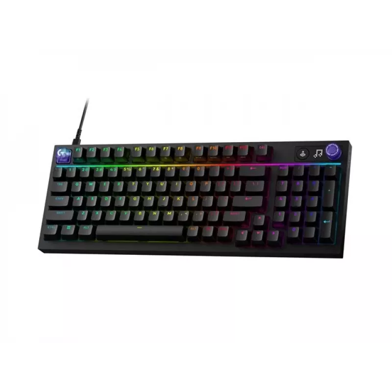 Logitech G316 X 98 teclado gaming - negro - distribución US inglesa - USB con cable