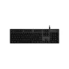 Logitech G512 teclado mecánico gaming - GX Brown Tactile, LIGHTSYNC RGB, USB-Passthrough, aluminio aeronáutico, tamaño completo