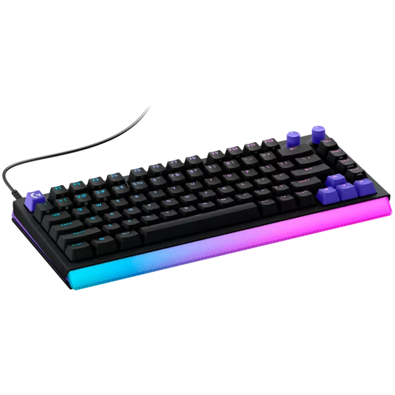 Logitech G512 X 75 Carbon Teclado mecánico con interruptores táctiles GX Brown y LIGHTSYNC RGB