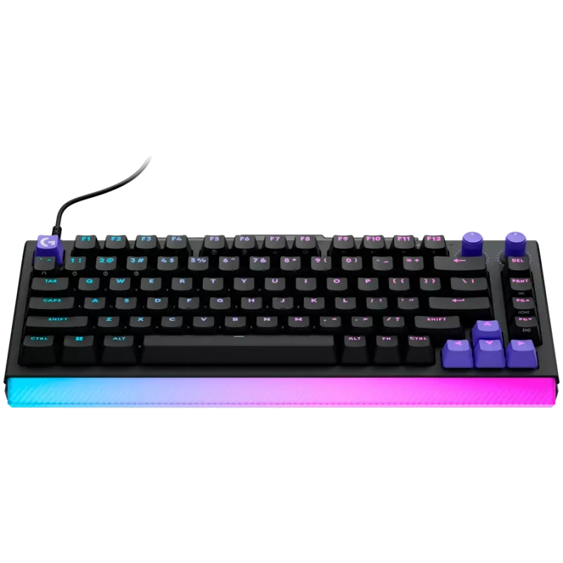Logitech G512 X 75 Carbon Teclado mecánico con interruptores táctiles GX Brown y LIGHTSYNC RGB