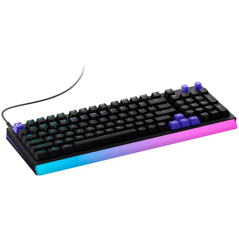 LOGITECH G512 X 98 Teclado gaming con cable - NEGRO - US INT'L - USB - TÁCTIL