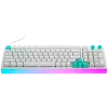 LOGITECH G512 X 98 Teclado gaming con cable - blanco - US International - USB - táctil (GX Brown)