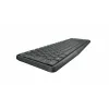 Logitech MK235 Conjunto inalámbrico de teclado y ratón, 2,4 GHz RF, distribución QWERTZ, Negro, receptor USB – 920-008031