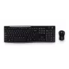 Logitech MK270 Combo inalámbrico – Teclado y ratón RF 2,4 GHz de tamaño completo (Negro)