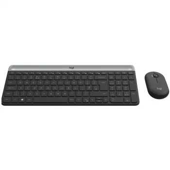 Logitech MK470 Slim Combo - Grafito