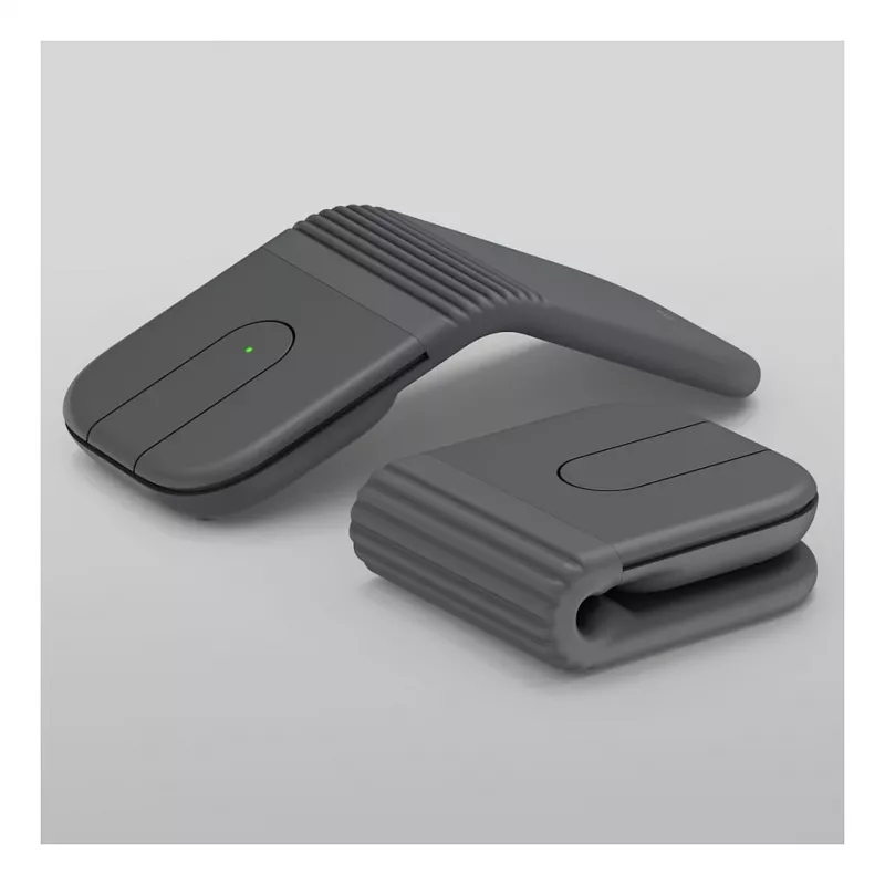 Logitech Mobi Fold Ratón Bluetooth Grafito
