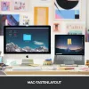 Logitech MX Keys Mini for Mac - Teclado inalámbrico - Retroiluminación - Space Gray