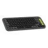 Logitech POP ICON KEYS Graphite Teclado mecánico inalámbrico francés AZERTY