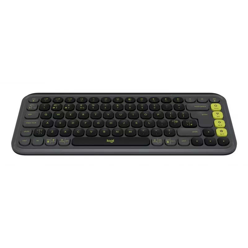 Logitech POP Icon Keys Teclado inalámbrico, Graphite (UK)