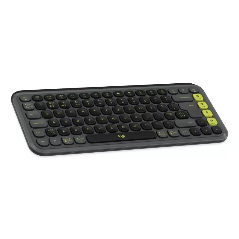 Logitech POP Icon Keys Teclado inalámbrico, Graphite (UK)