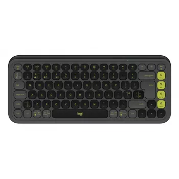 Logitech POP Icon Keys Teclado inalámbrico, Graphite (UK)