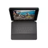 Logitech Rugged Folio con teclado QWERTY US International para Apple iPad de 10.ª generación (A2696) - grafito, protección contra caídas MIL-STD-810G