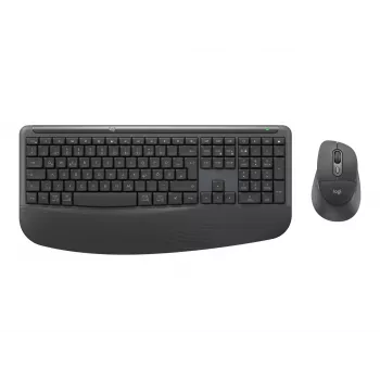 Logitech Signature Comfort Plus MK880 Desktop Combo Grafito QWERTZ