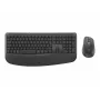 Logitech Signature Comfort Plus MK880 Desktop Combo Grafito QWERTZ