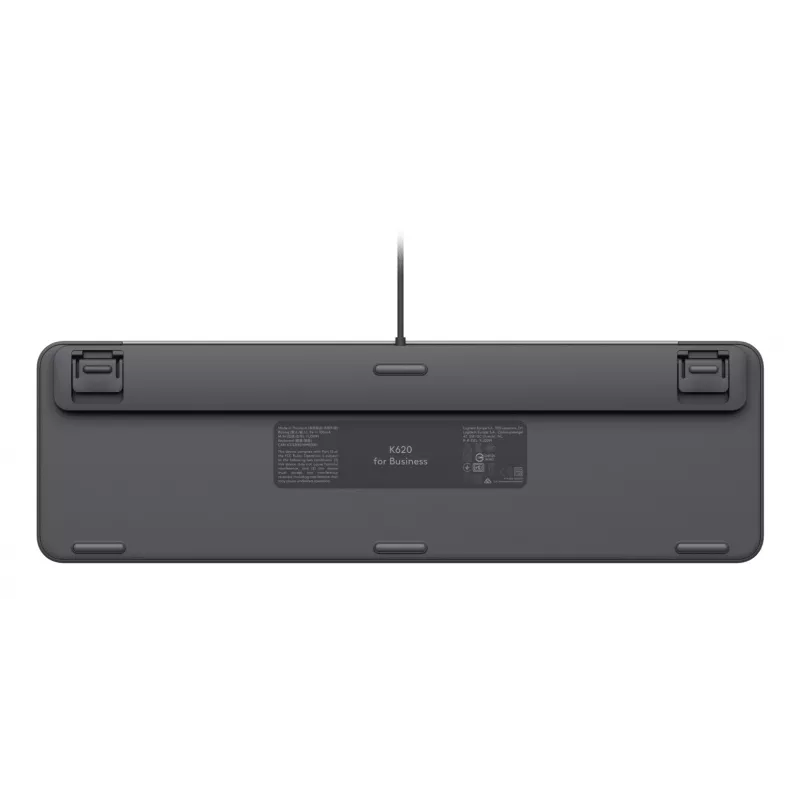 Logitech Signature Slim Wired K620 for Business Teclado, distribución QWERTZ, Grafito