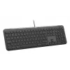 Logitech Signature Slim Wired K620 for Business Teclado, distribución QWERTZ, Grafito