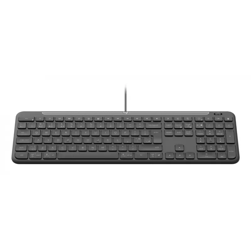 Logitech Signature Slim Wired K620 for Business Teclado, distribución QWERTZ, Grafito