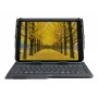 Logitech Teclado universal y funda folio para tablets de 9-10 inch, Bluetooth 3.0, distribución QWERTZ suizo alemán, Graphite