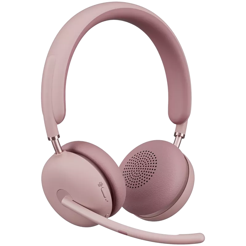 Logitech Zone Wireless 2 - Con cable e inalámbrico - Oficina/call center - 230 g - Auricular - rosa