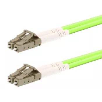 LOGON PROFESSIONAL AL5LCLC07I/5I Cable de parcheo de fibra InfiniBand 50/125, OM3, 7 m, LC-LC, verde claro, LSZH