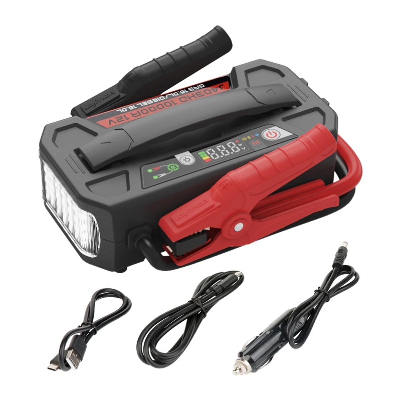 LOKITHOR J403HD Arrancador, 229,4 Wh, 10.000 A