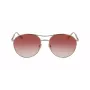 Longchamp LO133S-59770 gafas de sol de mujer Butterfly, montura havana, lentes marrones degradadas, 59 mm