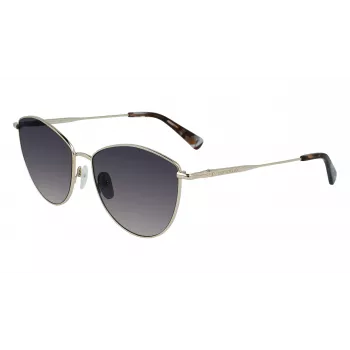 Gafas de sol de mujer Longchamp LO155S-726 cat-eye - Havana Brown degradado, 58 mm