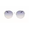 Gafas de sol de mujer Longchamp LO161S-704, montura havana, lentes marrones degradadas, 59 mm