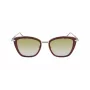 Gafas de sol de mujer Longchamp LO638S-611, montura havana, lentes marrones degradadas, 52 mm